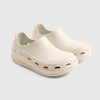 NurFit NURSTEP nursing shoe in beige, providing comfort, slip resistance, and optimal support for nurses and medical staff.
