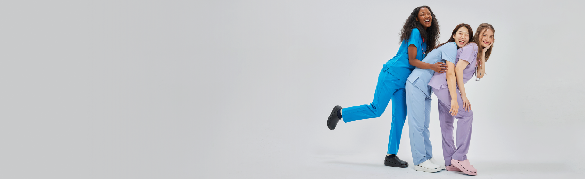 NurFit brand banner showcasing innovative slip-resistant nursing shoes for healthcare professionals.